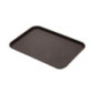 Plateau de service rectangulaire fibre de verre antidérapant Camtread Cambro bronze 450x650mm