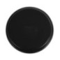 Plateau de service rond fibre de verre antidérapant Camtread Cambro noir 28 cm