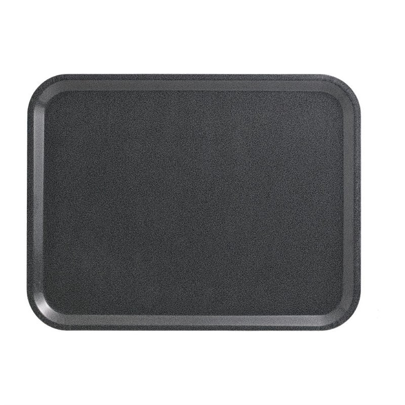 Plateau stratifié lisse Capri Cambro anthracite 430mm