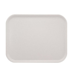 Plateau de service en polyester Roltex America 460x360mm gris moucheté