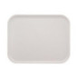 Plateau de service en polyester Roltex America 460x360mm gris moucheté