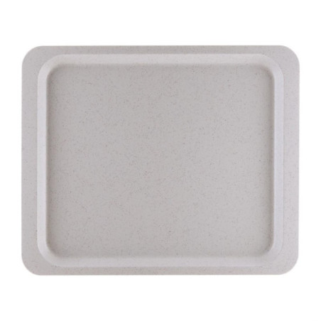 Plateau de service en polyester Roltex GN1/2  325x265mm gris moucheté