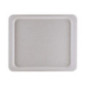 Plateau de service en polyester Roltex GN1/2  325x265mm gris moucheté