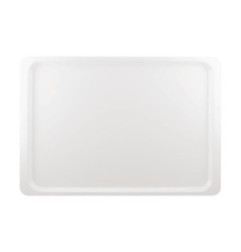 Plateau de service en polyester Roltex Euronorme 530 x 370mm blanc