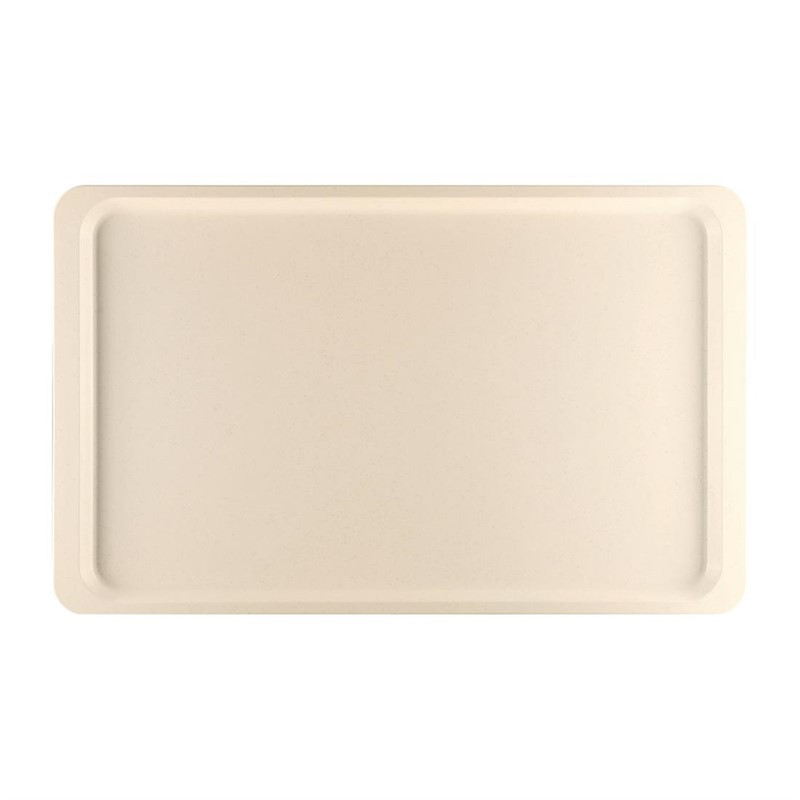 Plateau de service en polyester Roltex GN1/1 530x325mm beige