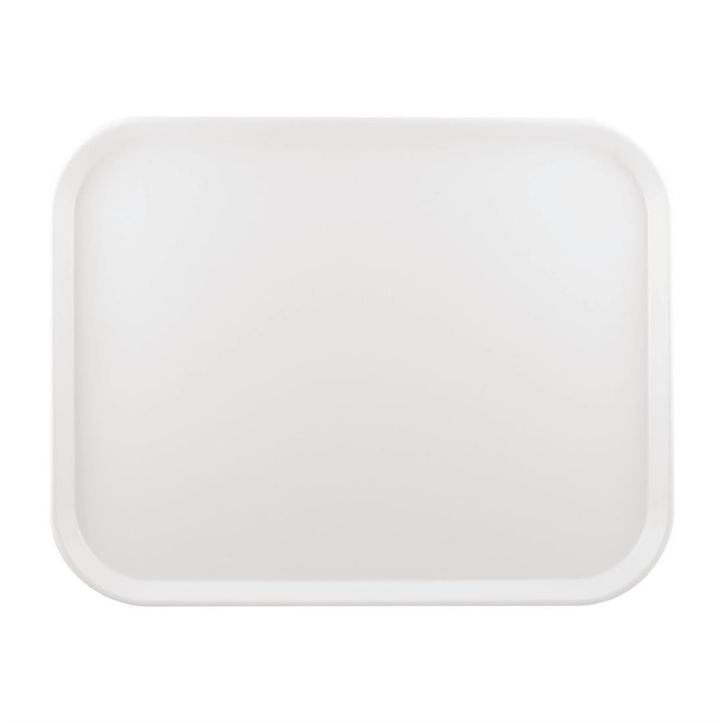 Plateau de service en polyester Roltex America 460x360mm blanc