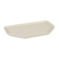 Plateau de service en polyester Roltex Trapèze 500x325mm beige