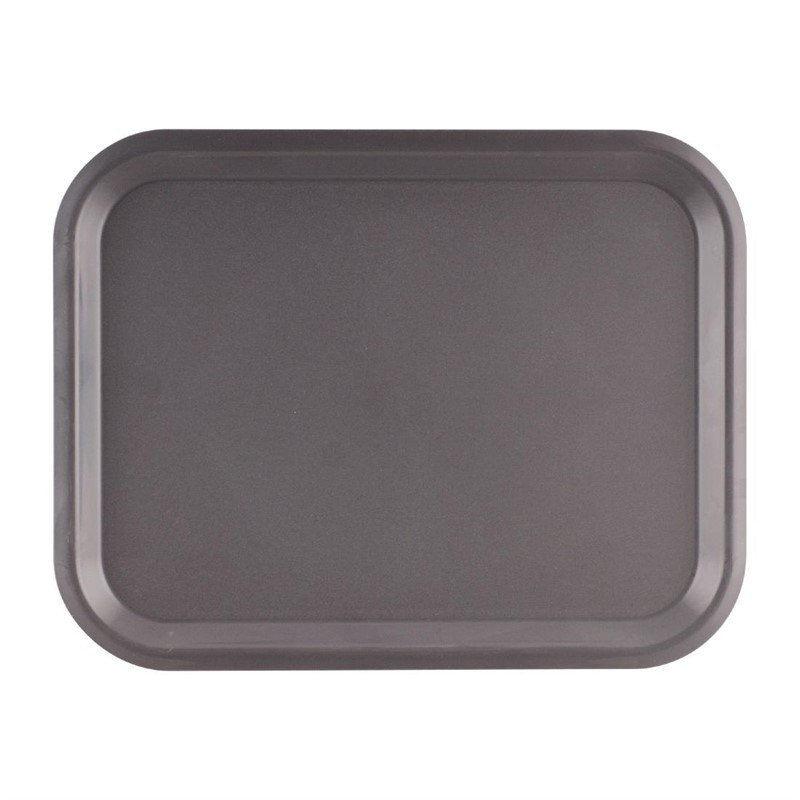 Plateau Roltex Nordic 430x330mm gris foncé