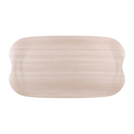 Plateau de service Roltex Wave 43x23cm bois clair veiné