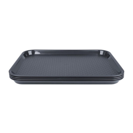 Plateau self-service Olympia Kristallon anthracite 265 x 345 mm