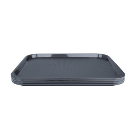 Plateau self-service Olympia Kristallon anthracite 305 x 415 mm