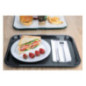 Plateau self-service Olympia Kristallon anthracite 305 x 415 mm