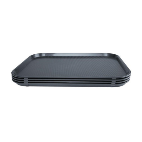 Plateau self-service Olympia Kristallon anthracite 340 x 450 mm