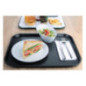 Plateau self-service Olympia Kristallon anthracite 340 x 450 mm