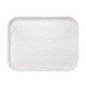 Plateau self-service en fibre de verre Olympia Kristallon gris clair 355 x 460mm