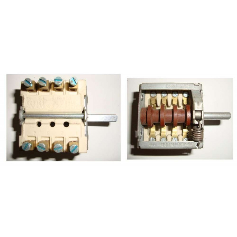COMMUTATEUR TRI ET ETRIER POUR THERMOSTAT 262351 (262352 + 262355)