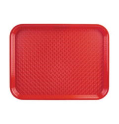 Plateau self-service Olympia Kristallon 305 x 415mm rouge