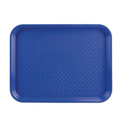 Plateau self-service Olympia Kristallon 305 x 415mm bleu