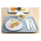 Plateau self-service Olympia Kristallon gris 350 x 450mm