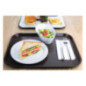 Plateau self-service Olympia Kristallon marron 450 x 350mm