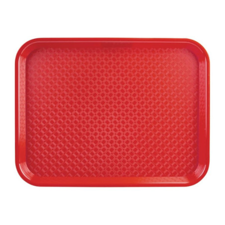 Plateau self-service Olympia Kristallon rouge 450 x 350mm