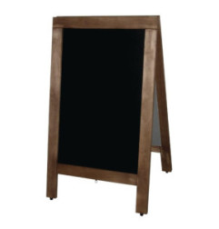 Panneau de trottoir Olympia cadre en bois 850 x 500mm