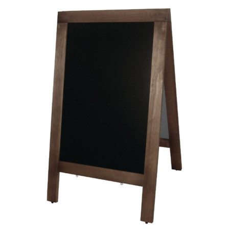 Panneau de trottoir Olympia cadre en bois 1200 x 700mm