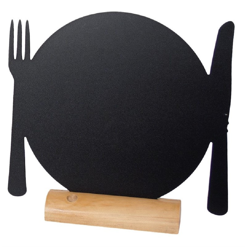 Silhouette de table assiette Securit (Lot de 3)