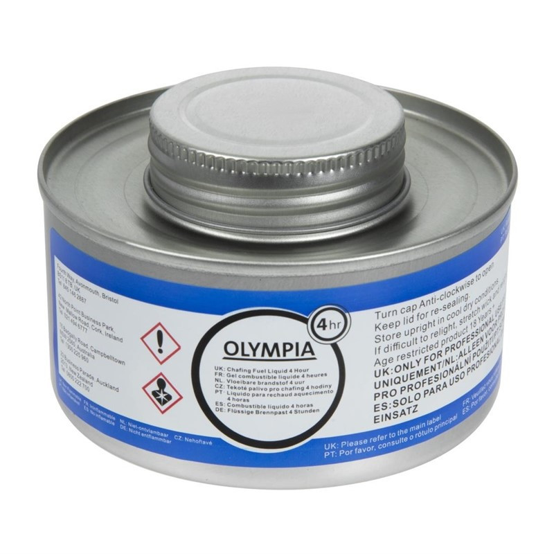 Combustible liquide Olympia 4 heures (Lot de 12)