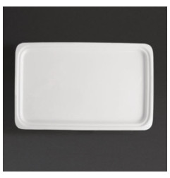 Plat blanc GN 1/1 Olympia Whiteware 30mm