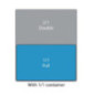 Plat blanc GN 1/1 Olympia Whiteware 30mm