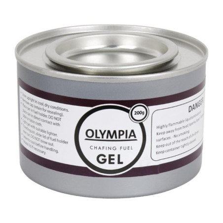 Gel combustible pour chauffe-plat Olympia 2h x 12