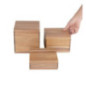 Réhausses en acacia Olympia 50/100/150(H)mm (lot de 3)