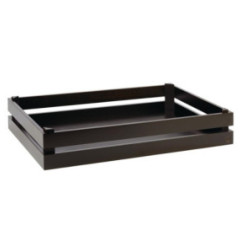 Caisse pour buffet Superbox APS noire GN 1/1