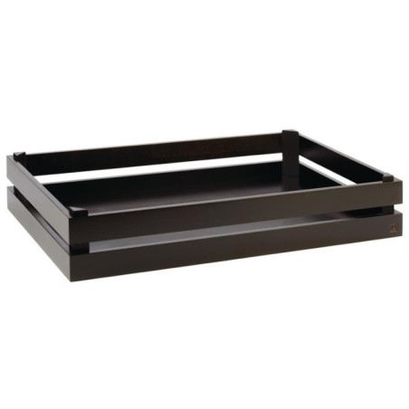 Caisse pour buffet Superbox APS noire GN 1/1