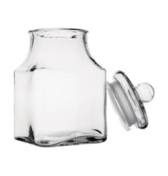 Bocal à biscuits carré Olympia 3,4L