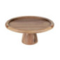 Présentoir à gâteau en acacia Olympia 305(Ø) x 127(H)mm