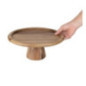 Présentoir à gâteau en acacia Olympia 305(Ø) x 127(H)mm