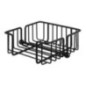 Porte-serviettes APS Urban noir 190 x 190 x 75 mm