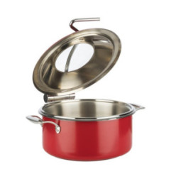 Chafing-dish rouge APS 305 mm 