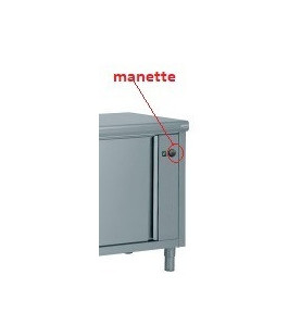 manette de commande graduée tournus , 262017, de 0 à 90°C