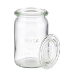 Bocaux en verre cylindriques avec couvercle Weck APS 145 ml (lot de 12)