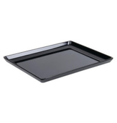 Plateau en mélamine APS Float noir GN1/1