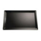 Plateau en mélamine APS Pure noir GN1/2
