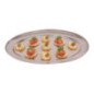 Plat de service ovale Olympia 450mm
