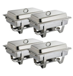 OFFRE GROS VOLUME Chafing dish Milan Olympia GN 1/1 x4