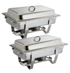 OFFRE GROS VOLUME Chafing dish Milan Olympia GN 1/1 x2