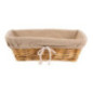 Panier en osier Olympia rectangulaire