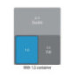 Plat en porcelaine GN 1/2 100mm Olympia