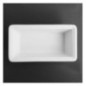Plat en porcelaine GN 1/3 100mm Olympia